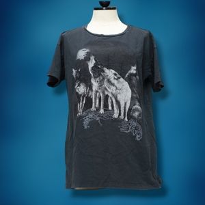 All Saints Wolves Cori T-shirt Size XS/S